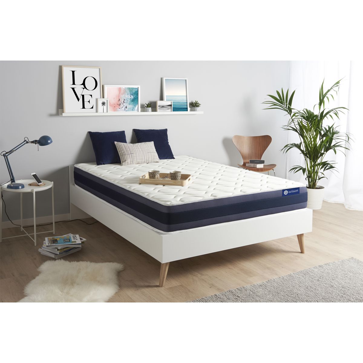 Materasso matrimoniale Actimemo morpho 160x210cm - Spessore : 24cm - Memory foam - Bilanciato