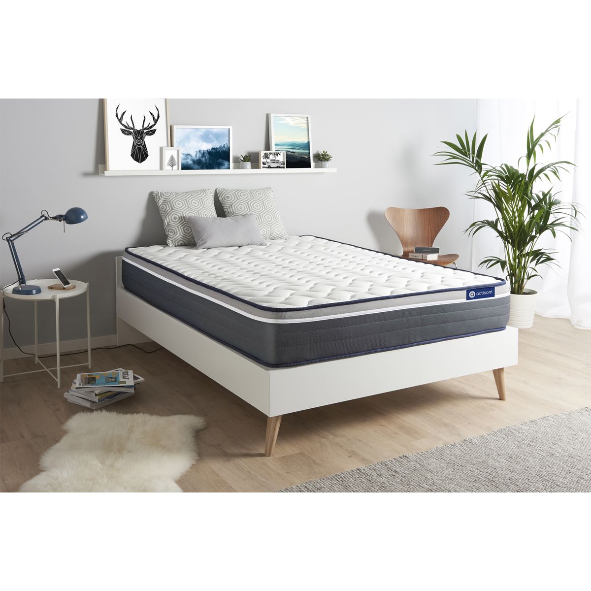 Materasso matrimoniale Actimemo plus 180x200cm - Spessore : 26cm - Memory foam - Molto rigido