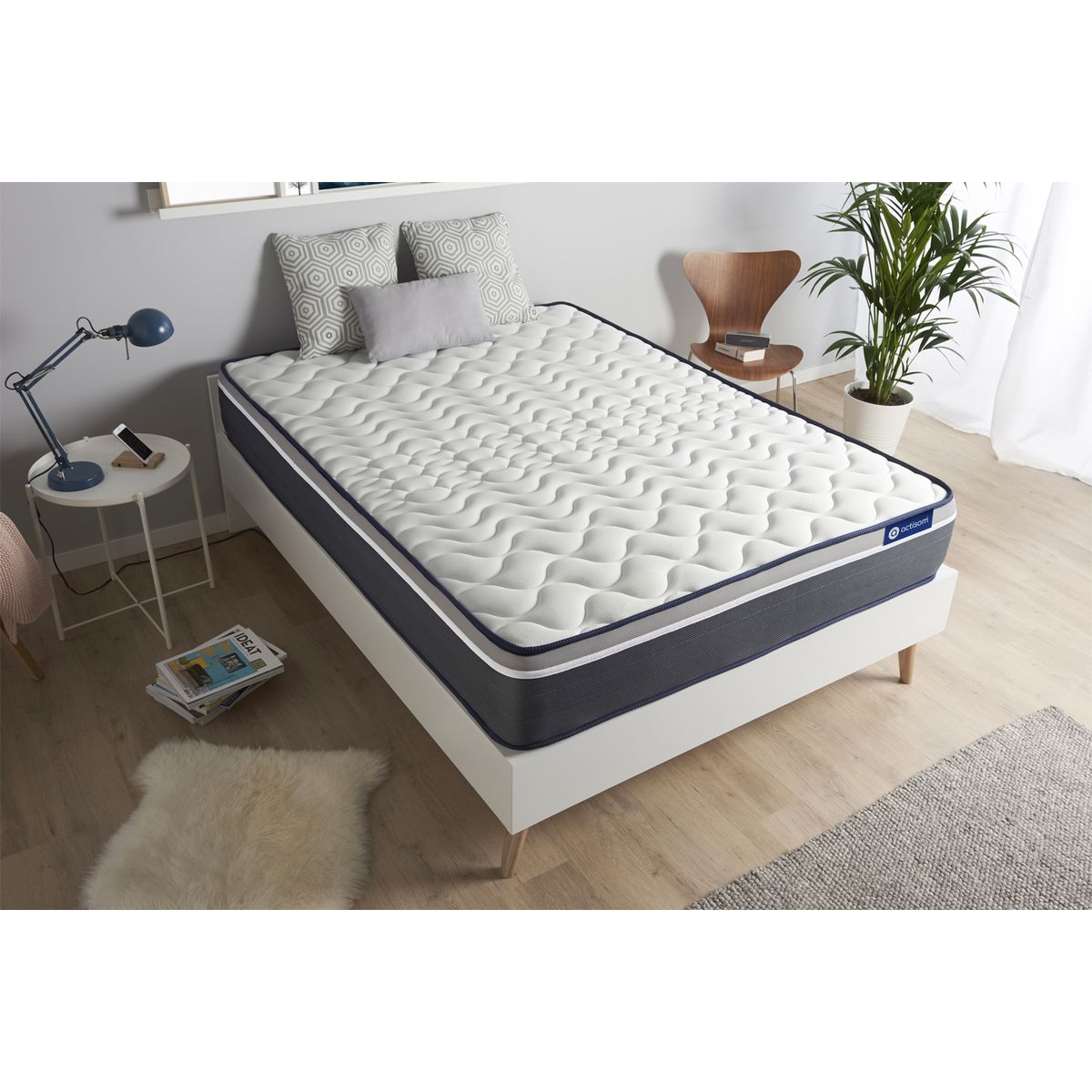 Materasso matrimoniale Actimemo plus 180x210cm - Spessore : 26cm - Memory foam - Molto rigido