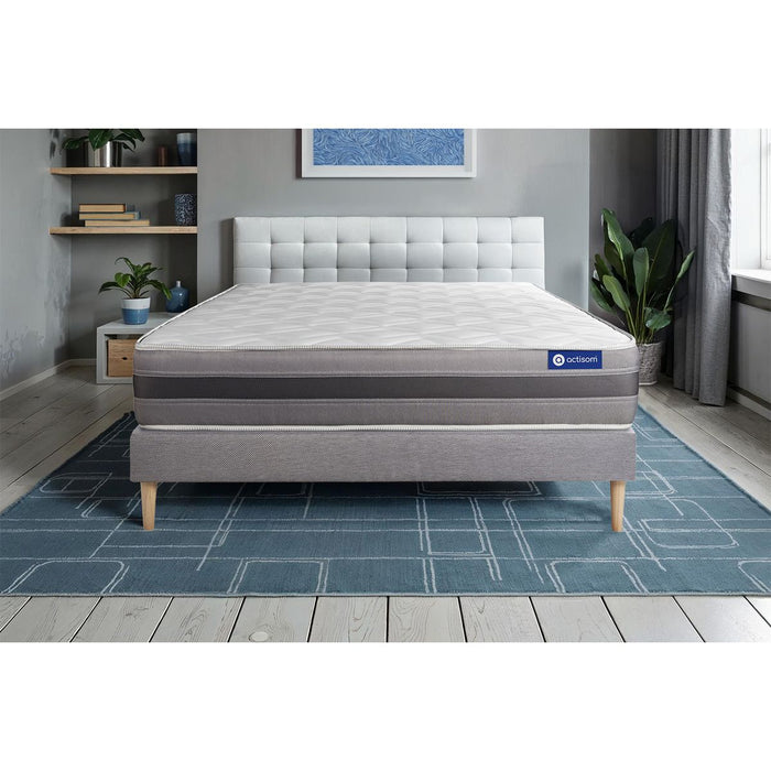 Kit rete e materasso Actimemo relax 120x190cm - Spessore : 24cm- memory foam - Moderatamente rigido