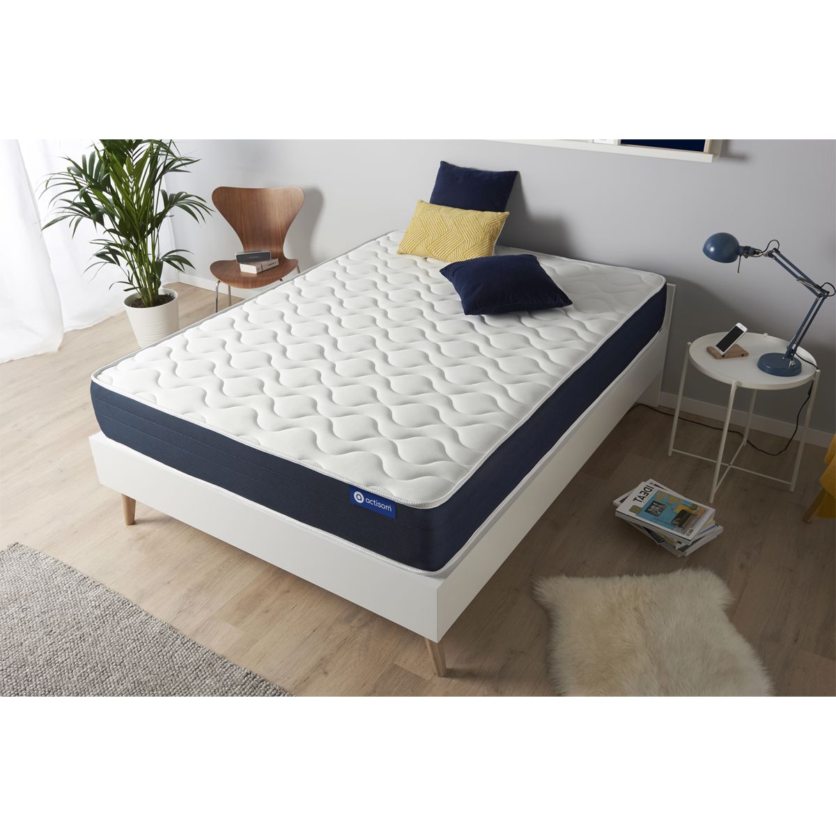 Materasso matrimoniale Actimemo sleep 200x200cm - Spessore : 22cm - Memory foam - Bilanciato