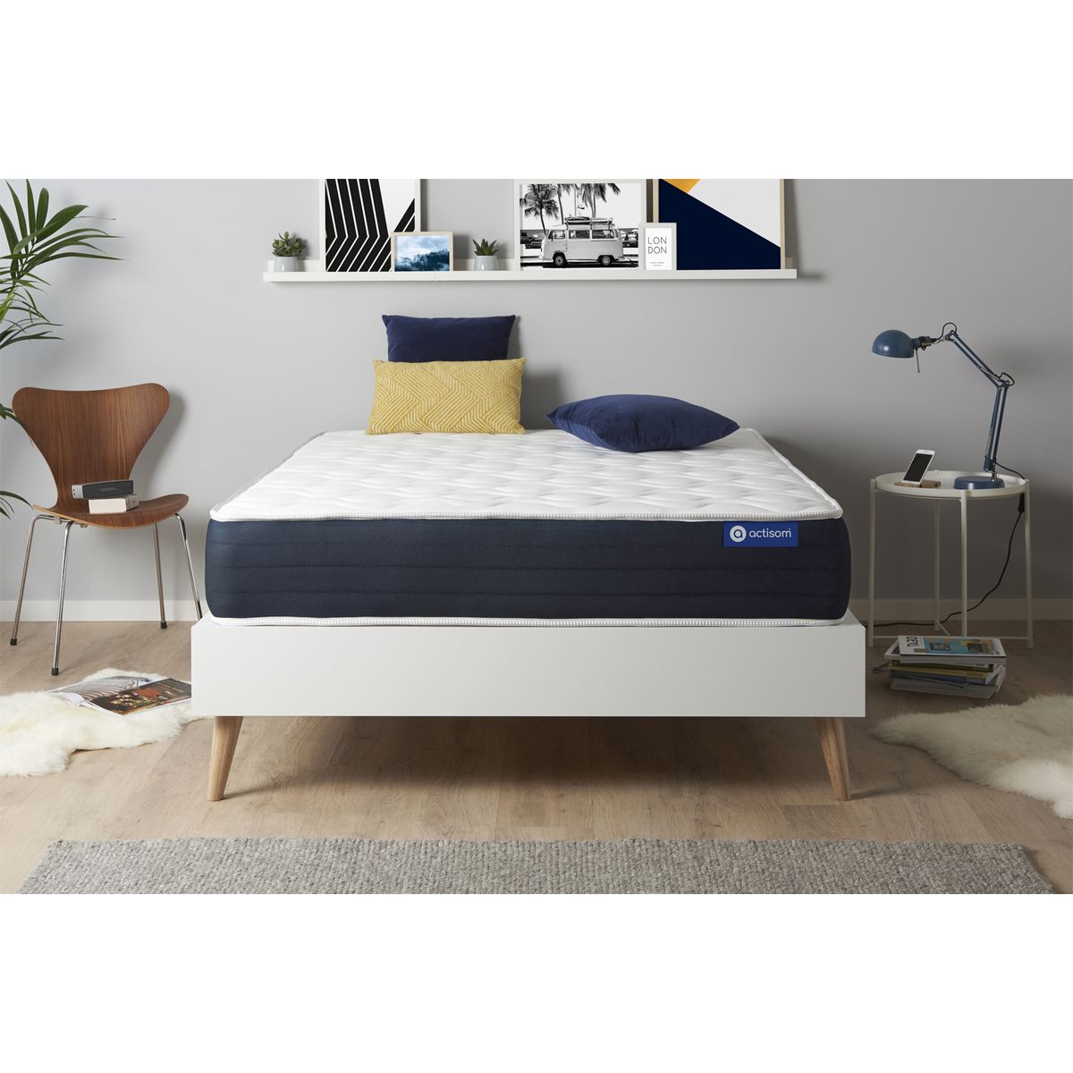 Materasso matrimoniale Actimemo sleep 160x220cm - Spessore : 22cm - Memory foam - Bilanciato