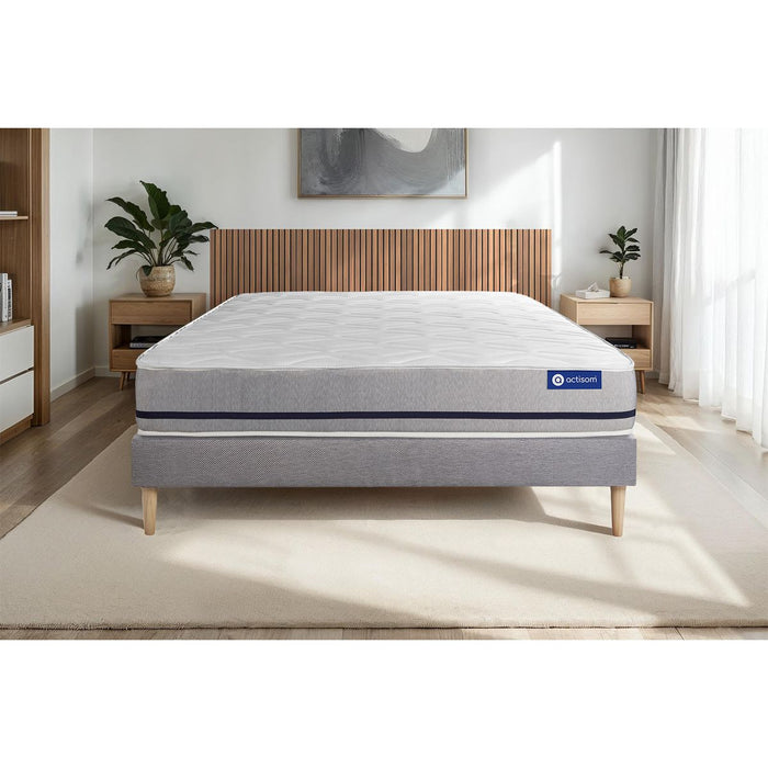 Kit rete e materasso Actimemo soft 120x195cm - Spessore : 20cm- memory foam - Moderatamente rigido