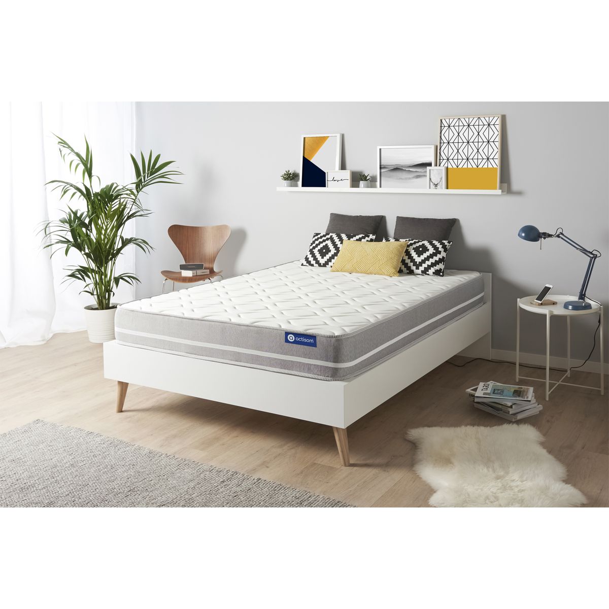 Materasso Actimemo touch 135x190cm - Spessore : 20cm - Memory foam - Bilanciato