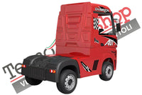 Camion Elettrico Per Bambini Truck MERCEDES ACTROS 12V Porte Apribili-Rosso