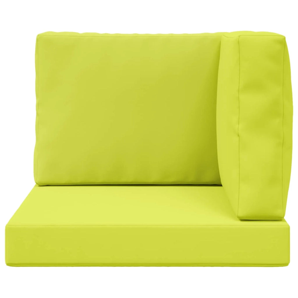 Cuscino per divano da esterno 3 pcs Verde Poliestere 900749