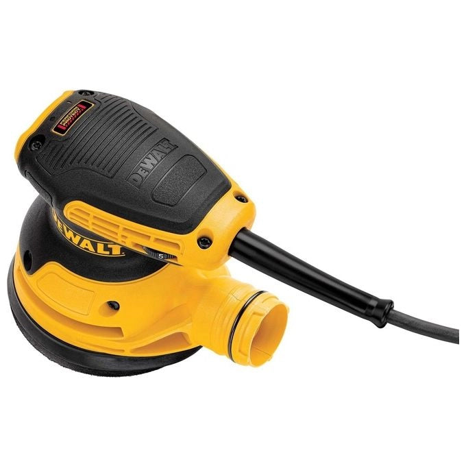 Dewalt DWE6423-QS Levigatrice Roto-Orbitale 125 mm 280 W 8000 12000 OPM colore Nero Giallo
