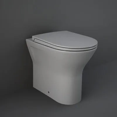 Copriwater originale serie Feeling grigio opaco chiusura soft-close