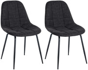 2er Set Stuhl Tom Stoff