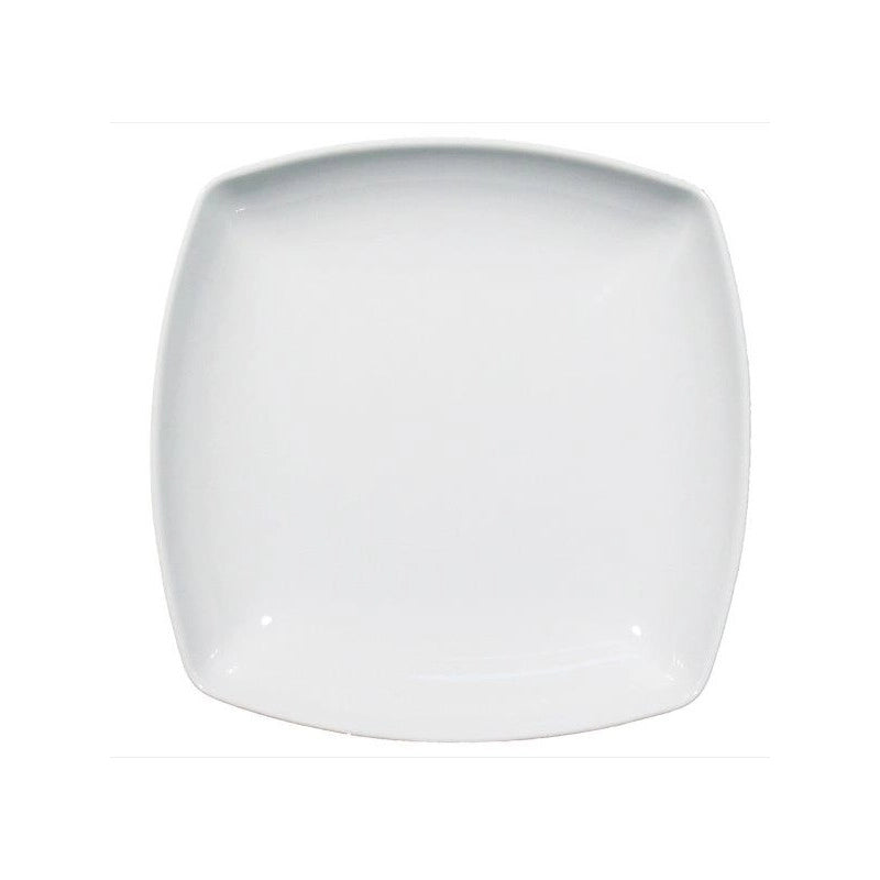 SET 6 TOKYO PIATTO FRUTTA DESSERT QUADRATO 21 CM BIANCO