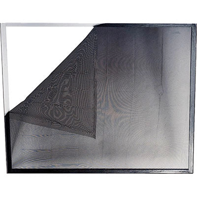 ZANZARIERA FINESTRA A STRAPPO ECCO IRS - POLIESTERE NERO CM 150 H.CM 300- 2 pezzi