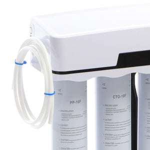 Filtro acqua NW-4-PPCTOUFT33, Sistema di filtrazione a 4 livelli con cartucce, montaggio a parete