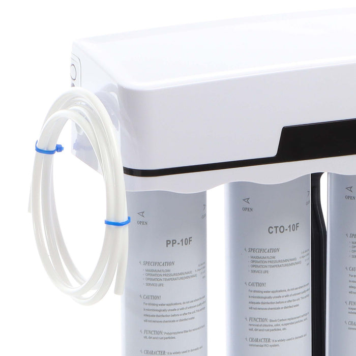 Filtro acqua NW-4-PPCTOUFT33, Sistema di filtrazione a 4 livelli con cartucce, montaggio a parete