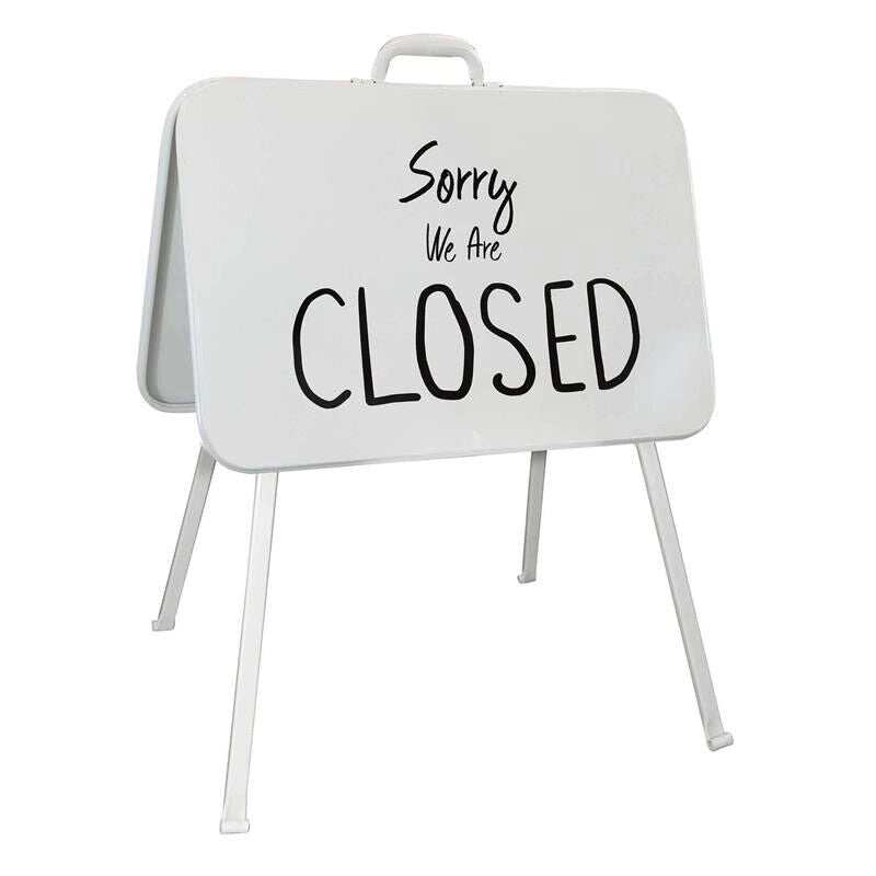 CARTELLO IN FERRO OPEN / CLOSED PIERRE