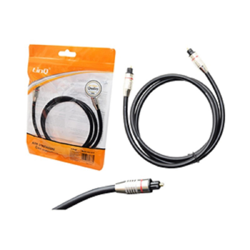 Trade Shop - Cavo Audio Digitale Ottico In Fibra Ottica Lunghezza 1 Metro Hdv-3210 -