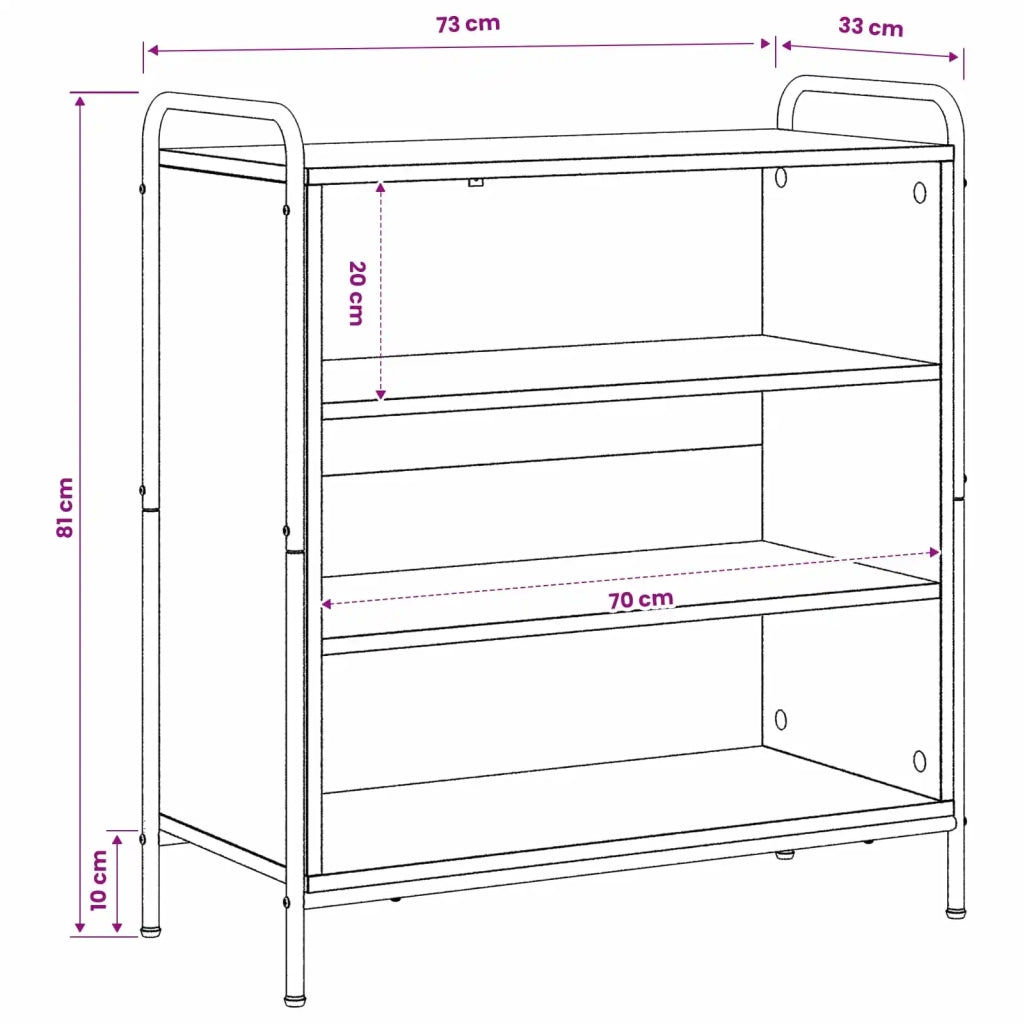Credenza Rovere Artigianale 97 x 33 x 81 cm 8013829