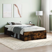 Giroletto-Struttura Letto Rovere Fumo 100x200 cm
