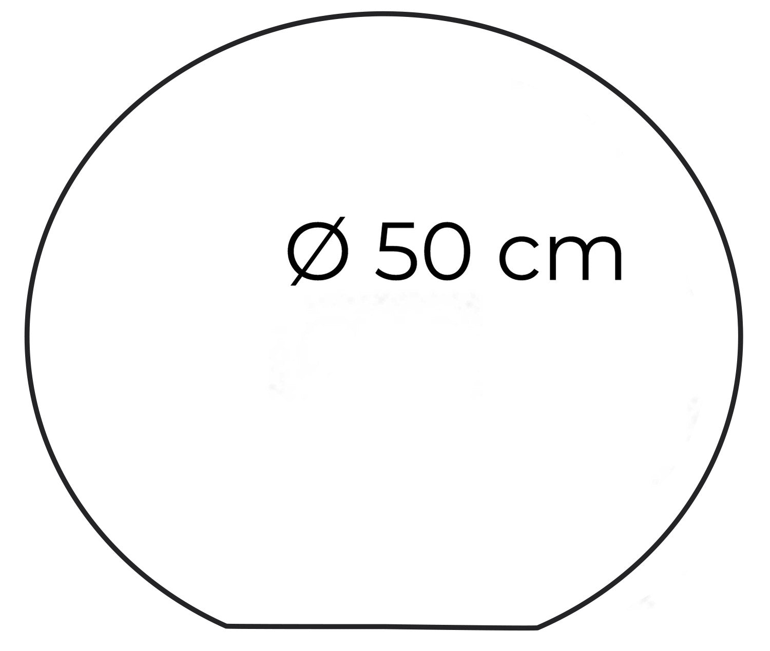 Sfera Solare Luminosa a LED 6000K da Giardino Ø50 cm in Polietilene Sined Luce Bianca