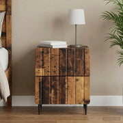 Armadio da Notte con cassetto Legno antico 43 x 34,5 x 49,5 cm 894311