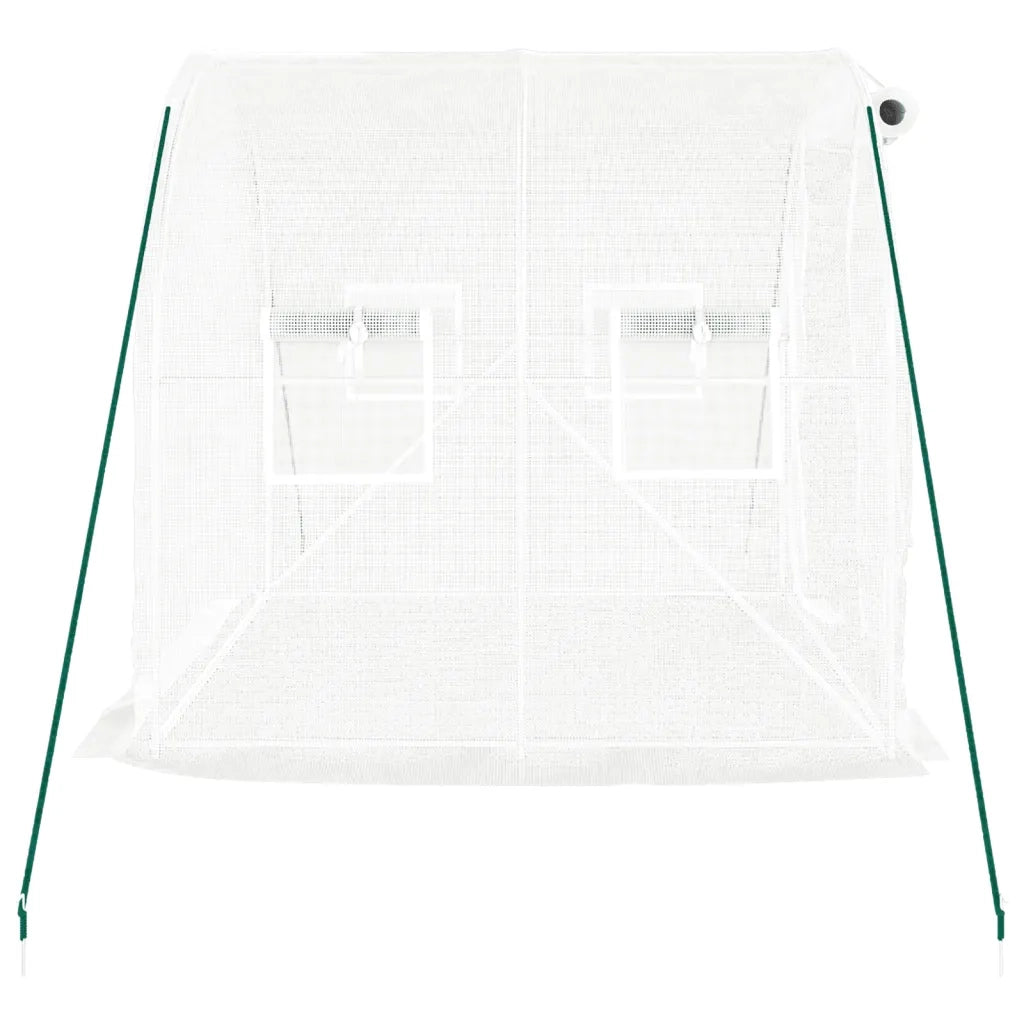 Serra con Telaio in Acciaio Bianco 4 m2 2x2x2 m CFW1137998