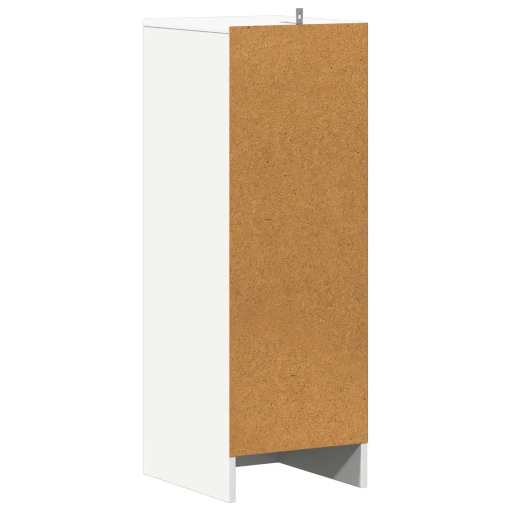 Scarpiera Bianca 31,5x35x90 cm in Truciolato 808999