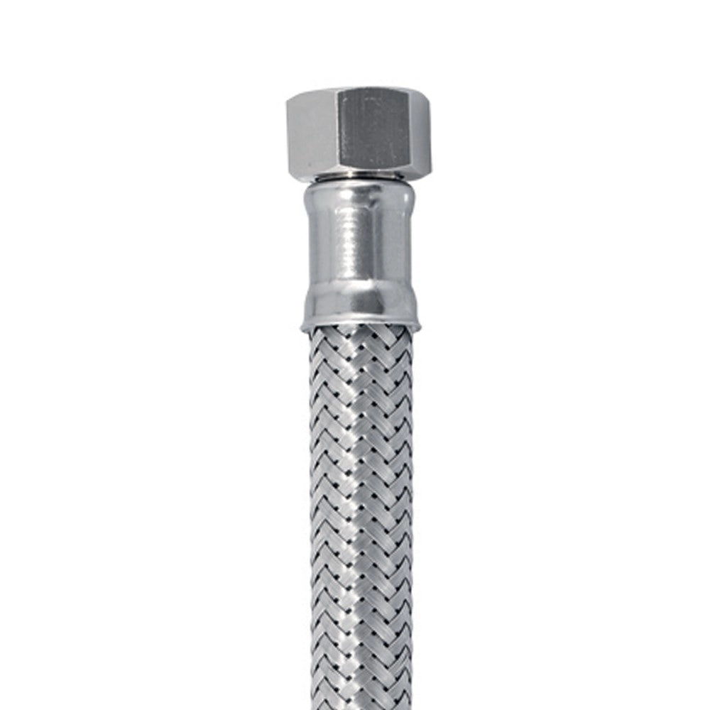 Flessibile in acciaio inox 1/2" m - 3/8" f