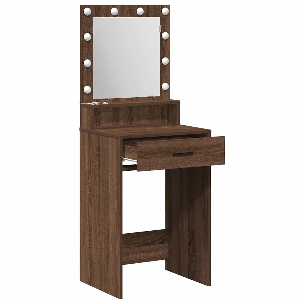 Tavolo da Trucco Rovere Marrone 50 x 41 x 135 cm 865097