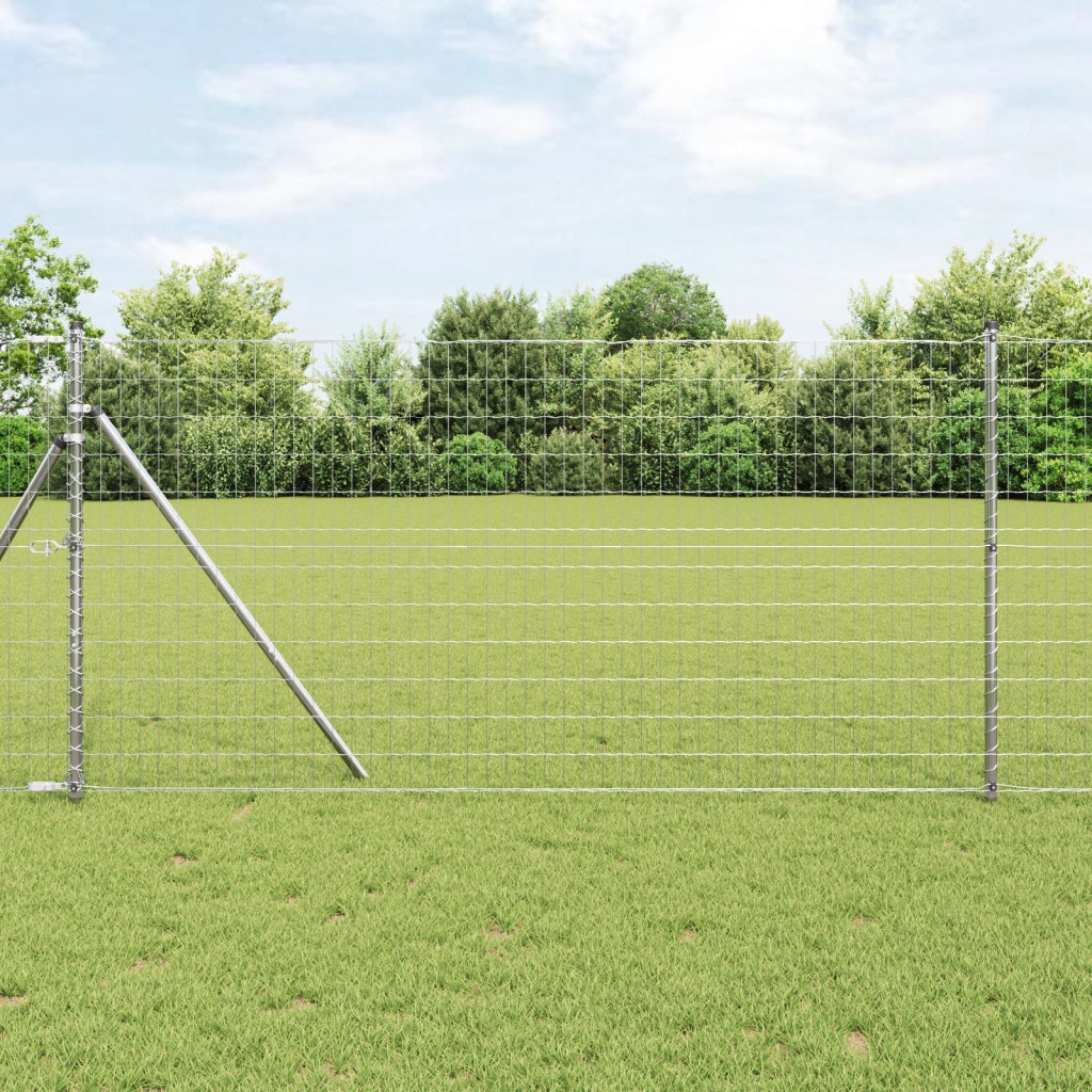 Recinzione Euro 1x10 m Acciaio Zincato