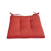 Trade Shop - 6 Copri Sedia Cuscini Margot Con 2 Laccetti Lacci Cuscino Per Sedie Imbottito -