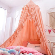 Tenda da letto per bambini - Retrattilella mosche per tenda da letto - Tenda da gioco per bambina - Camera da letto e stanza da letto per bambini - Verde giada.