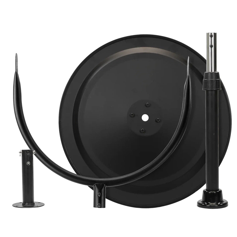 Ventilatore a Piantana Ø 35 cm HVPD-14AC Caterpillar – 105W, 4 Velocità, Flusso Aria 2350 CFM, Altezza 130 cm, Silenzioso 65 dB, Struttura Robusta e Stabile