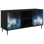 Mobile TV RAALTE 102 x 33 x 51 cm Rovere Nero 8007052