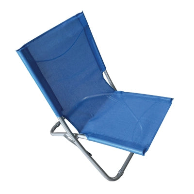 SPIAGGINA EASY DOMUS  ACCIAIO/TEXT VERDEBLU CM 48X62 H.CM 64