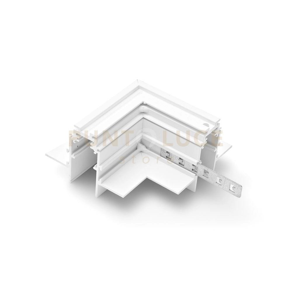 FIRENZE BI AV - ANGOLO 90° SOFFITTO BIANCO PER SISTEMA MODULARE/BINARIO FIRENZE