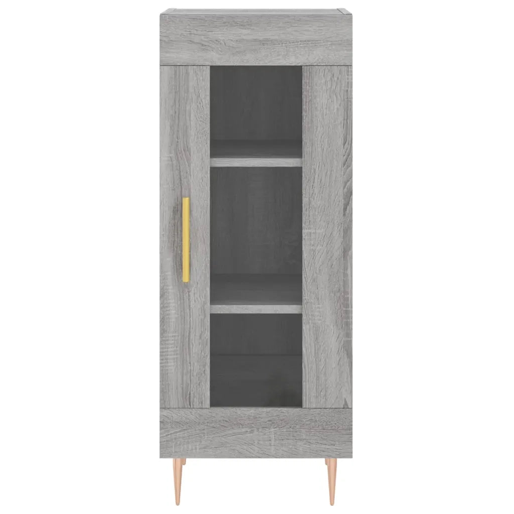 Credenza Grigio Sonoma 34,5x34x180 cm in Legno Multistrato 3199423