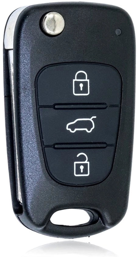 Sostituto Chiave per Auto - Contenitore Antifurto - Chiave a Sbatte - Telecomando - Adatto per Hyundai/Kia - Previene Scalfitture - Contenitore Chiave
