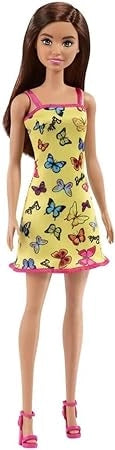 Barbie - Abito Giallo Fantasia Farfalle