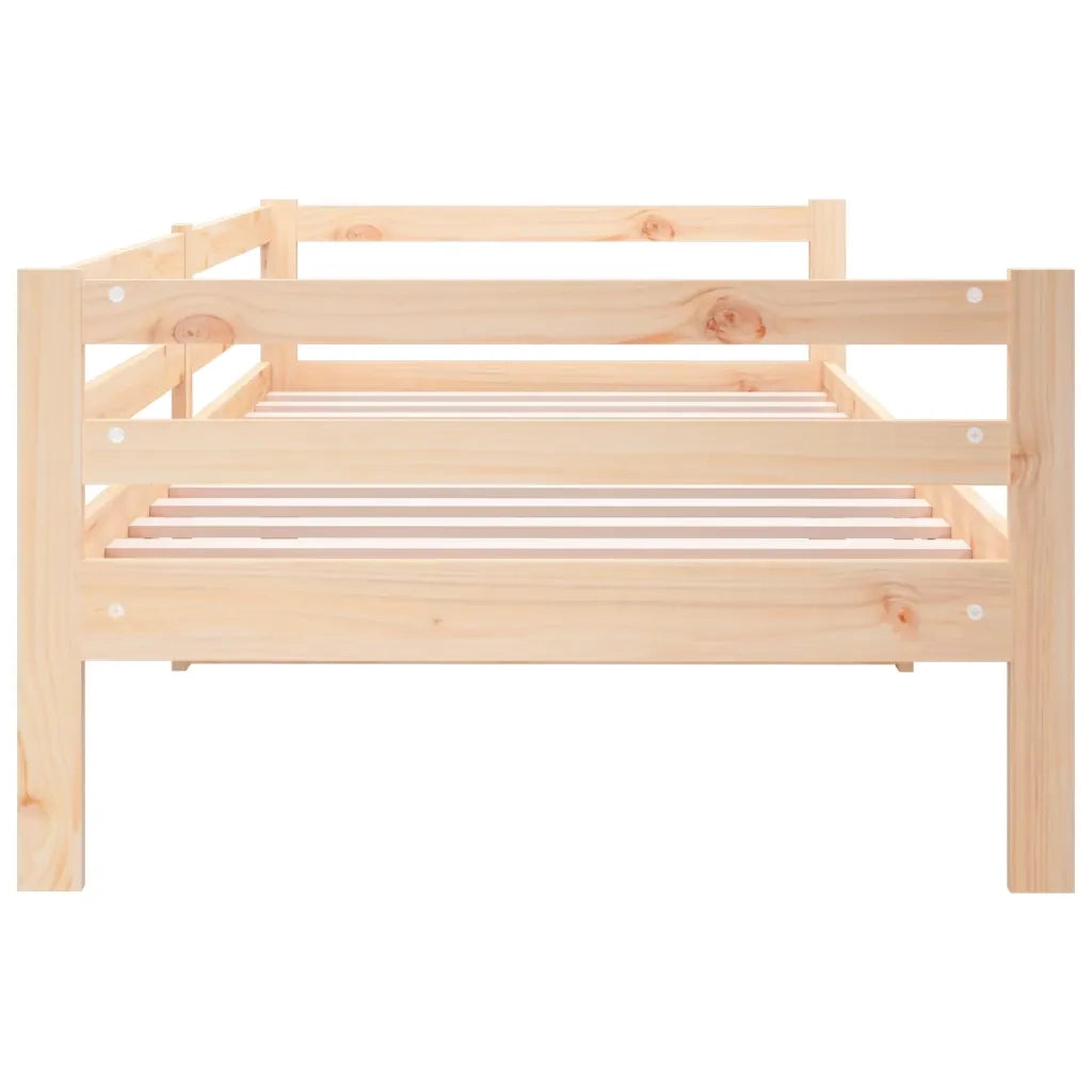 Dormeuse senza Materasso-Divano Letto-Struttura Letto 80x200 cm in Legno Massello di Pino 782673