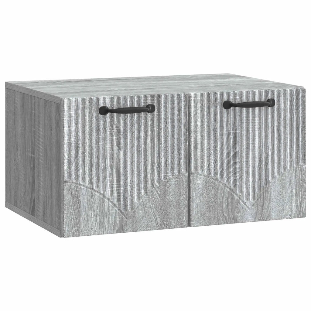 Mobile Porta TV da Muro Grigio Sonoma 59,5 x 41 x 30 cm