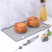 Griglia per raffreddamento, 2 pezzi, acciaio inossidabile, 40 cm x 25 cm x 2 mm, griglia di raffreddamento, griglia per forno, griglia per torte, rettangolare, con trattamento anticaderente, griglia per cottura, per raffreddamento, grigliatura, stufata