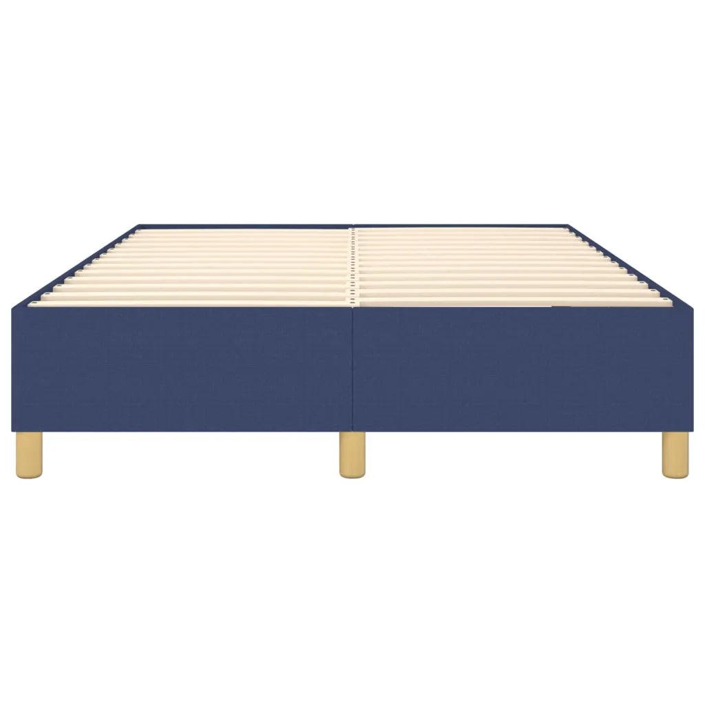 Giroletto senza Materasso Blu 140x200 cm in Tessuto