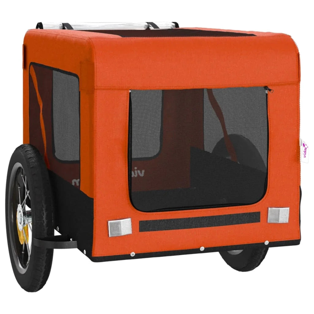 Rimorchio/carrello per animali domestici arancione 02_0044345