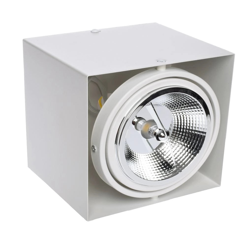 Faretto soffitto Plaza ML4743 GU10 35W bianco orientabile