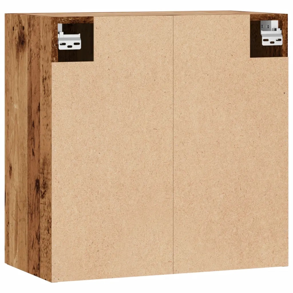 Armadietto a Muro Legno Vecchio 60x31x60 cm in Truciolato