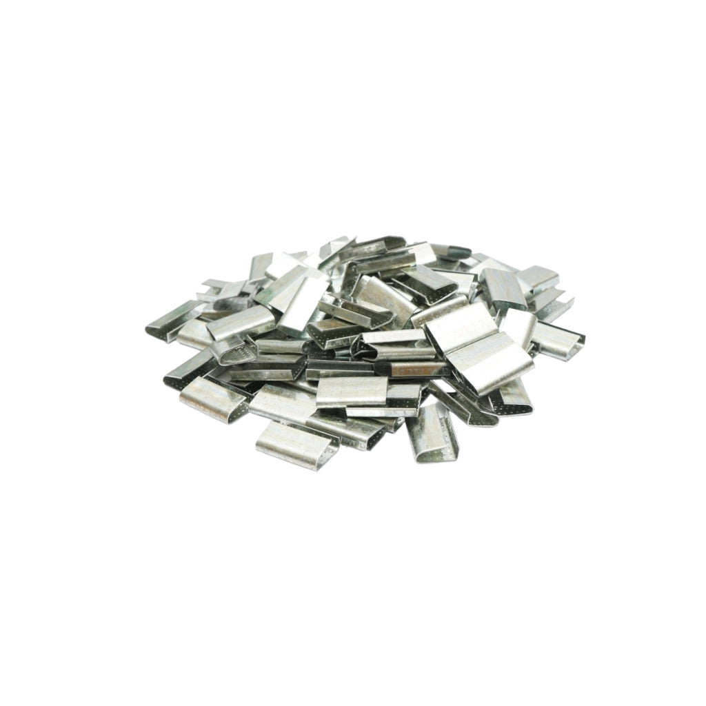 Graffette metalliche per reggetta PP/PET 16mm 800 pz.