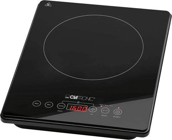 Cottura Induttiva 2000W con Regolazione Sensoriale e Riconoscimento Automatico di Padella