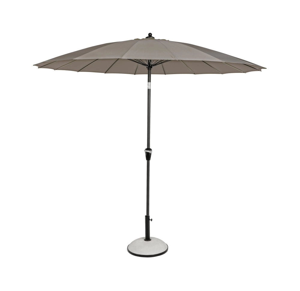 Ombrellone Atlanta 2,7M Antracite Tortora - Bizzotto