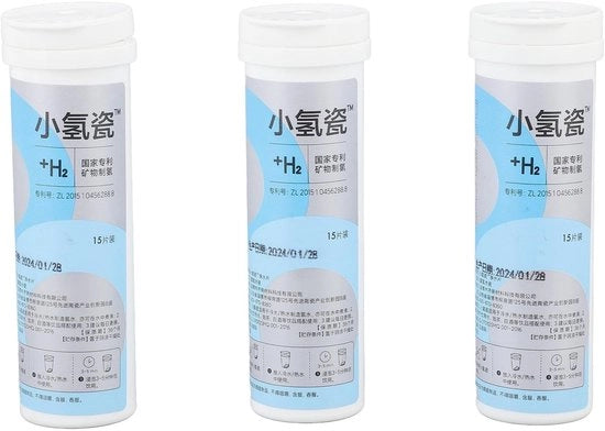 Tavole di idratazione acqua 45 pezzi - Produzione di acqua ricca di idrogeno - Materiale organico - Acqua negativamente carica - Elementi essenziali per le tracce - Salute rafforzata