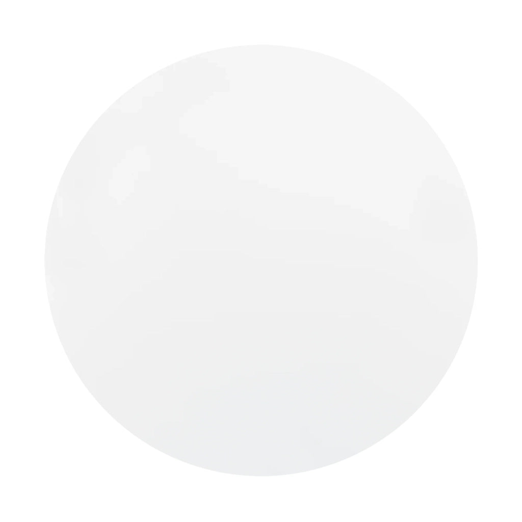 Tavolo da pranzo rotondo in MDF 80 x 75 cm bianco 03_0004106