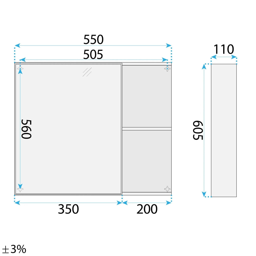 Set Di Mobili Da Bagno Con Lavabo Gama T25023 Hhl 60cm